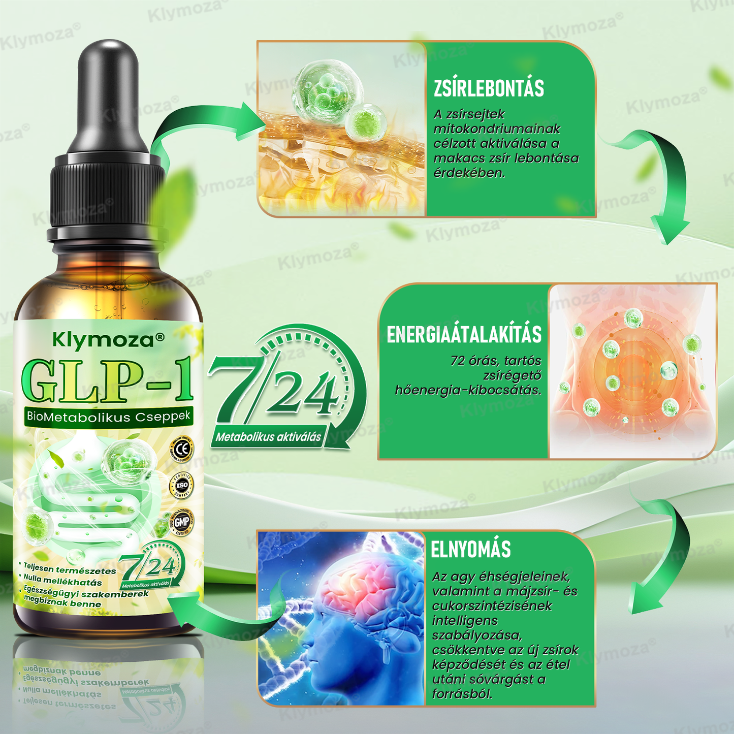 đđKlymozaÂź GLP-1 BioMetabolikus Cseppek đđ(Ălelmiszeripari zsĂrĂ©getĆ â Az ElhĂzĂĄsi TĂĄrsasĂĄg fejlesztette)