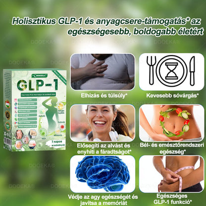 🍀🍀🍀DOOEKA® GLP-1 8 az 1-ben Fit & Vital Szájon át szedhető oldat – ⏰Napi egyszer, 7 nap alatt látható változás / Elhízás, szív- és érrendszeri egészség, cukorbetegség, alvási apnoe, bélrendszer egészsége, ízületi problémák és még sok más esetén