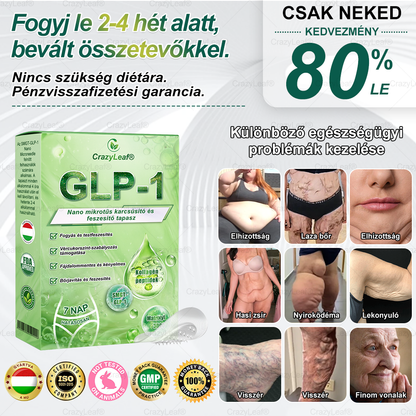 ✅│Hivatalos webáruház│🌿 CrazyLeaf® SMGT-GLP-1 Nano Mikrotűs Tapasz 👉Természetes segítség túlsúly, fáradtság, bőr- és ízületi problémák ellen.