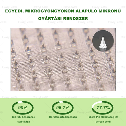✅│Hivatalos webáruház│🌿 CrazyLeaf® SMGT-GLP-1 Nano Mikrotűs Tapasz 👉Természetes segítség túlsúly, fáradtság, bőr- és ízületi problémák ellen.