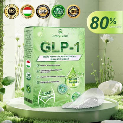 ✅│Hivatalos webáruház│🌿 CrazyLeaf® SMGT-GLP-1 Nano Mikrotűs Tapasz 👉Természetes segítség túlsúly, fáradtság, bőr- és ízületi problémák ellen.