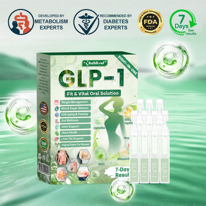 🍏🍏DOOEKA® GLP-1 8 az 1-ben Fit & Vital Szájon át szedhető oldat – ⏰Napi egyszer, 7 nap alatt látható változás / Elhízás, szív- és érrendszeri egészség, cukorbetegség, alvási apnoe, bélrendszer egészsége, ízületi problémák és még sok más esetén