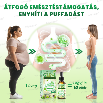 💚Klymoza® GLP-1 BioMetabolikus Cseppek 🏆🏆(Élelmiszeripari zsírégető – Az Elhízási Társaság fejlesztette)