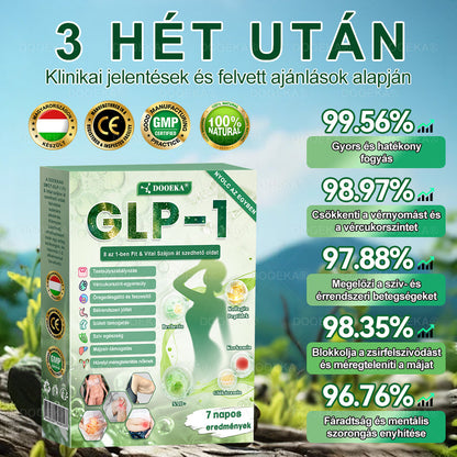 🍀🍀🍀DOOEKA® GLP-1 8 az 1-ben Fit & Vital Szájon át szedhető oldat – ⏰Napi egyszer, 7 nap alatt látható változás / Elhízás, szív- és érrendszeri egészség, cukorbetegség, alvási apnoe, bélrendszer egészsége, ízületi problémák és még sok más esetén